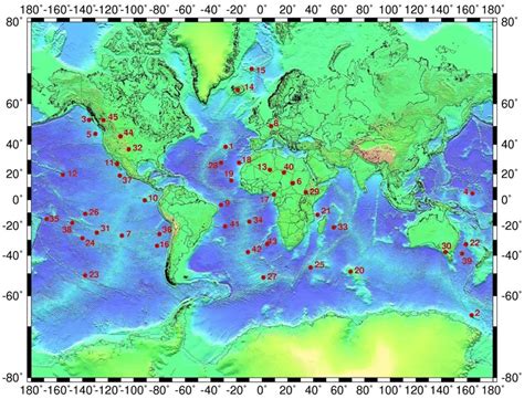 Hotspot – Distribution Map .